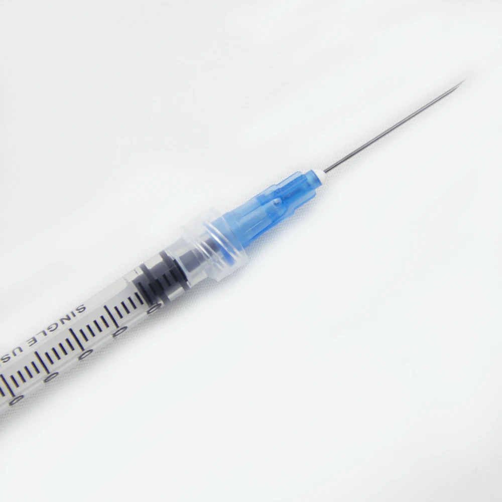 Hot sale disposable syringe 1ml low dead space syringe with needle supplier