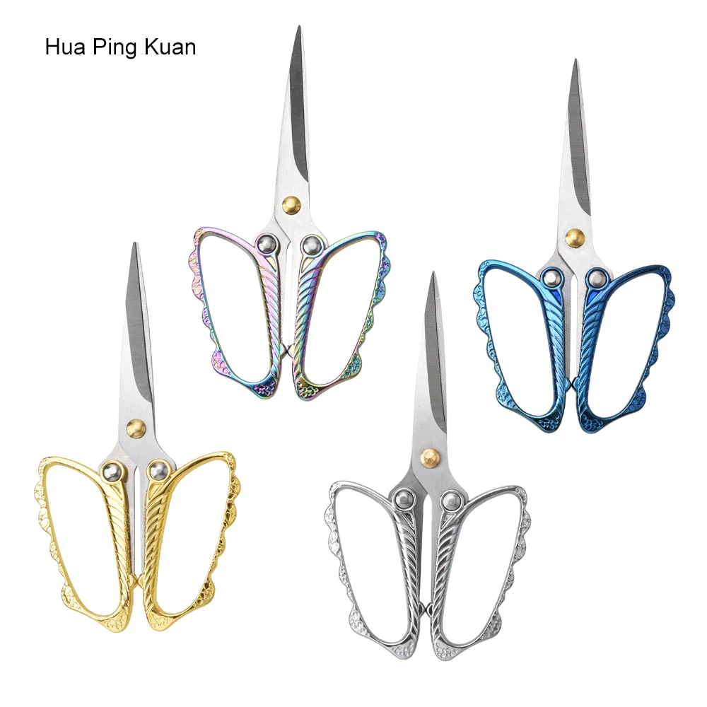 Домашний нож Hua Ping Kuan 12,5*6,5 см, нож, изысканные ретро маленькие ножницы в форме вазы, многофункциональные ножницы