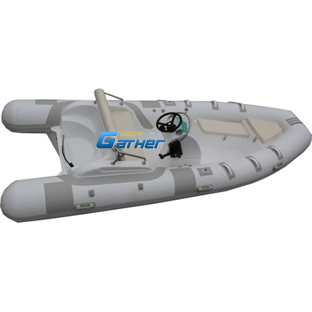 16Feet RIB480B 4.8m 6persons waterplay crafts fiberglass boat