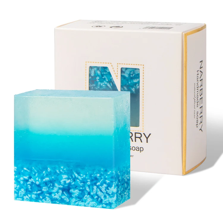Custom Hand Wash Acne Beauty Glycerin Soap Base Organic Whitening Moisturizing Sea Salt Soap