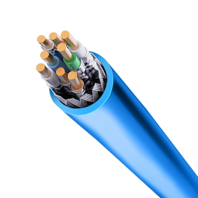 Производитель Sftp 100% Чистая медь проходит через сеть Ethernet Cat 7 Cat7 кабель 305 м цена в