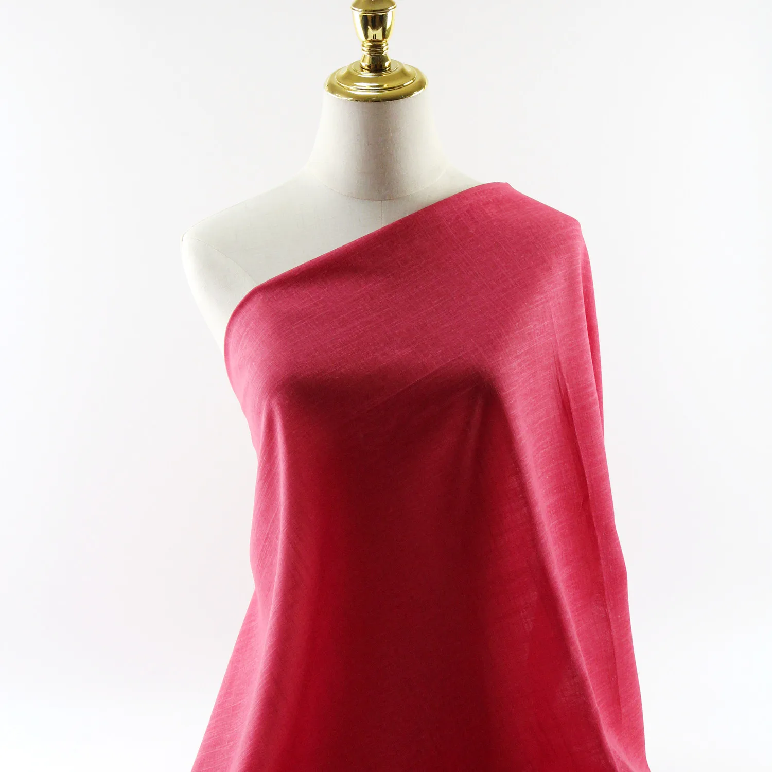 
30*30 121gsm bamboo style solid linen rayon fabric for dress 