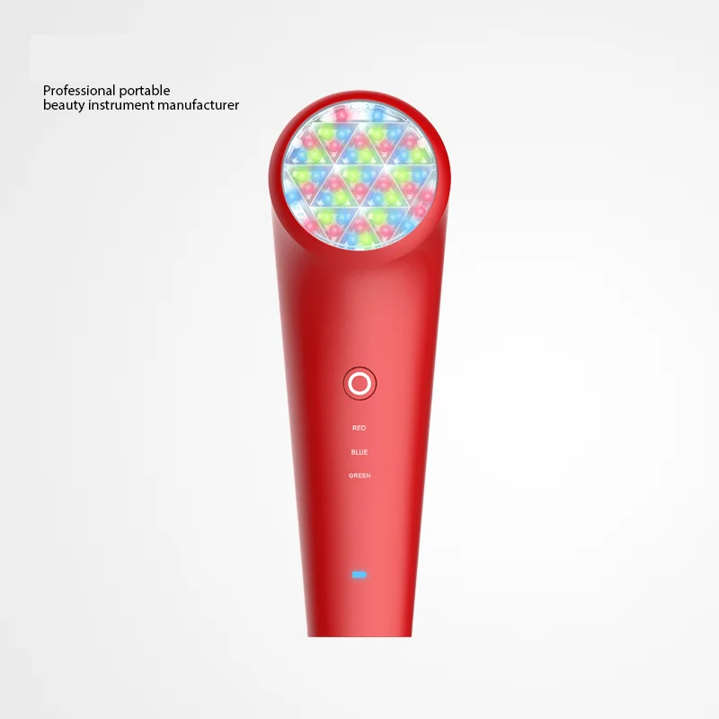 New Type Ion introduction instrument, color light beauty machine home appliances skin rejuvenation instrument LED color light