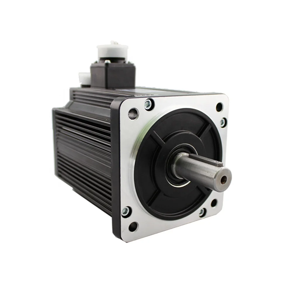 3.8kw Braked type 130mm AC Servo Motor 220V 3phase CNC Embroideries Machine Synchronous Motor Servo Ie 3