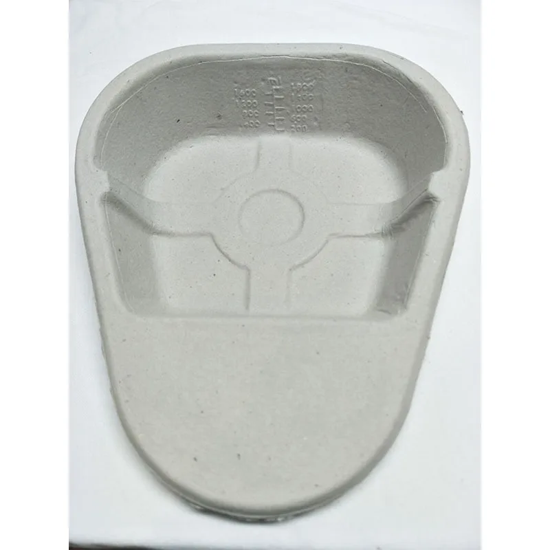 100% Molded Pulp From Recycled Paper Molded Pulp Multi Cup Disposable Medical Paper Pulp Multi Cup Single use for hospitals