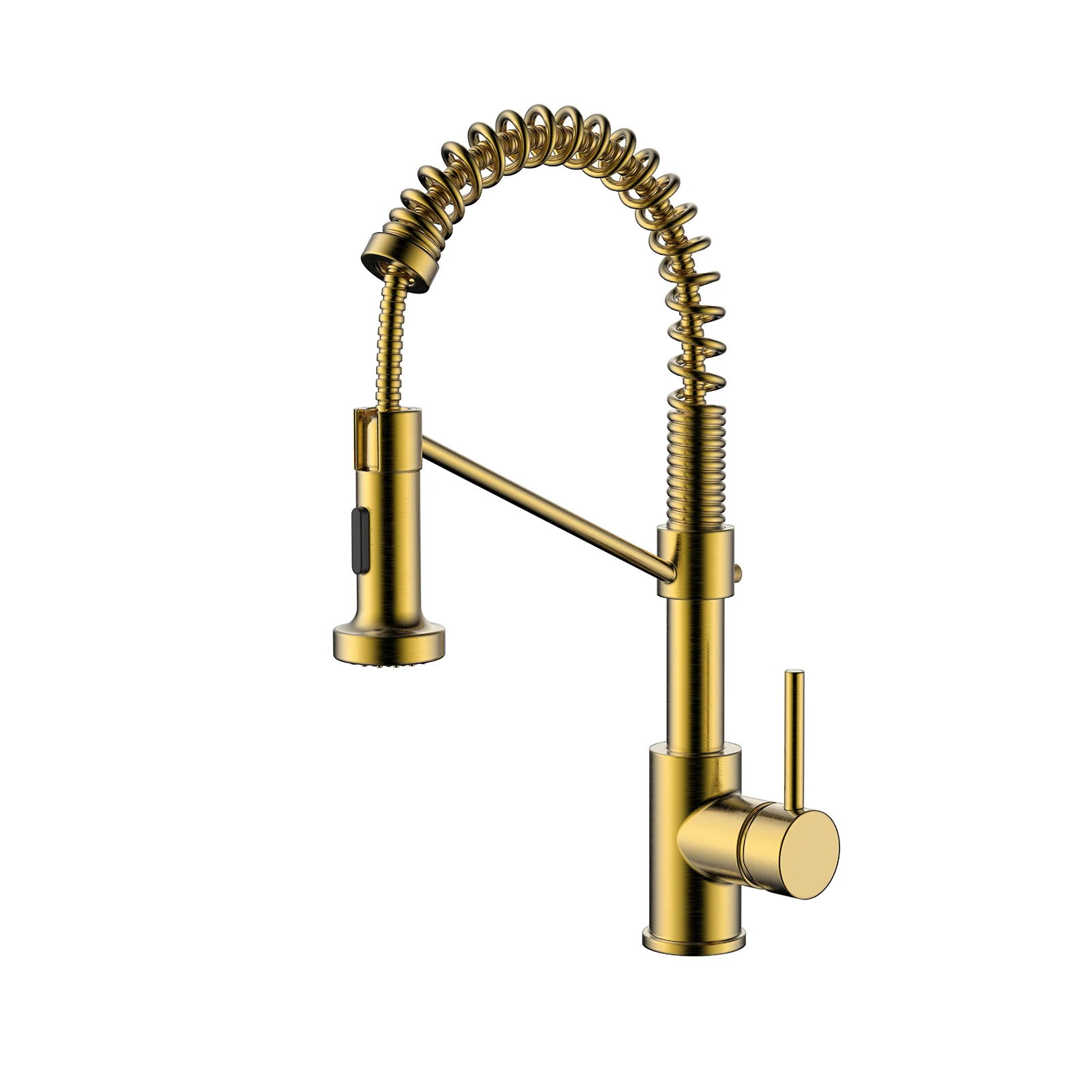 Modern Flexible Faucets Mixers Taps Kitchen Sink Faucets Gold Brass Stainless Steel Pull Out Spring Torneira Gourmet Pull Down