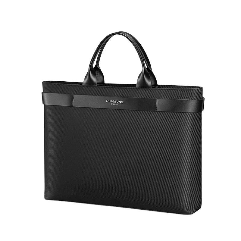 Kingsons Laptop Tote Bag 1800D Laptop Bag 15.6 inch Work computer Bags Casual Briefcase Handbag for Travel, Office, College