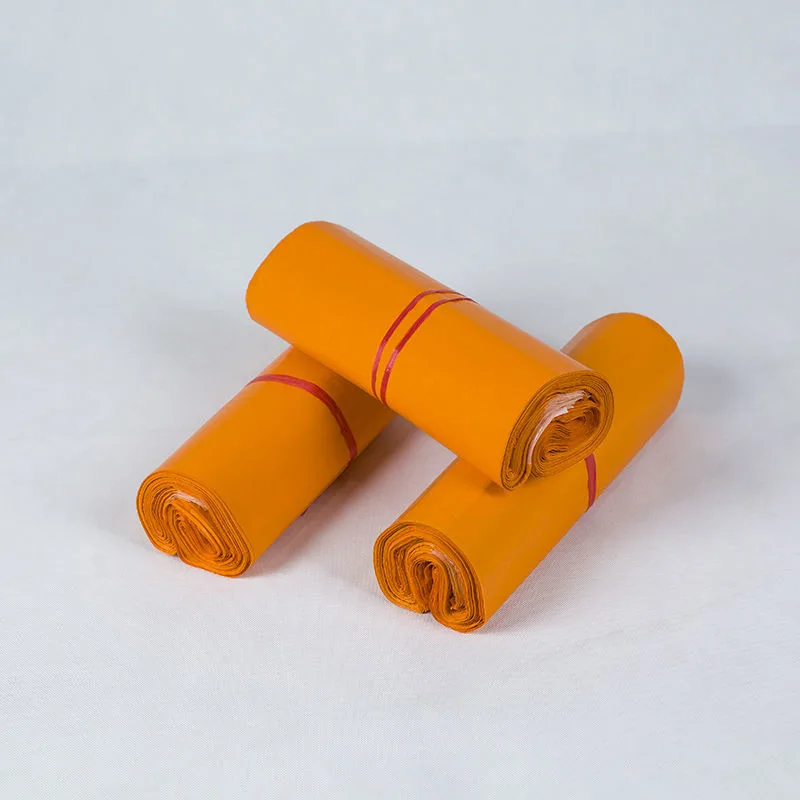 oker brand resealable plastic bag shipping poly mailer bags handle custom poly mailer with logo clear