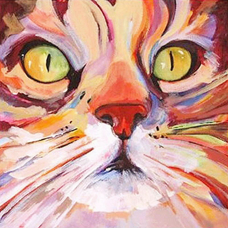 Dongjin Hot Selling Animals Decoration Gift 5D DIY Full Drill Diamond Painting Set