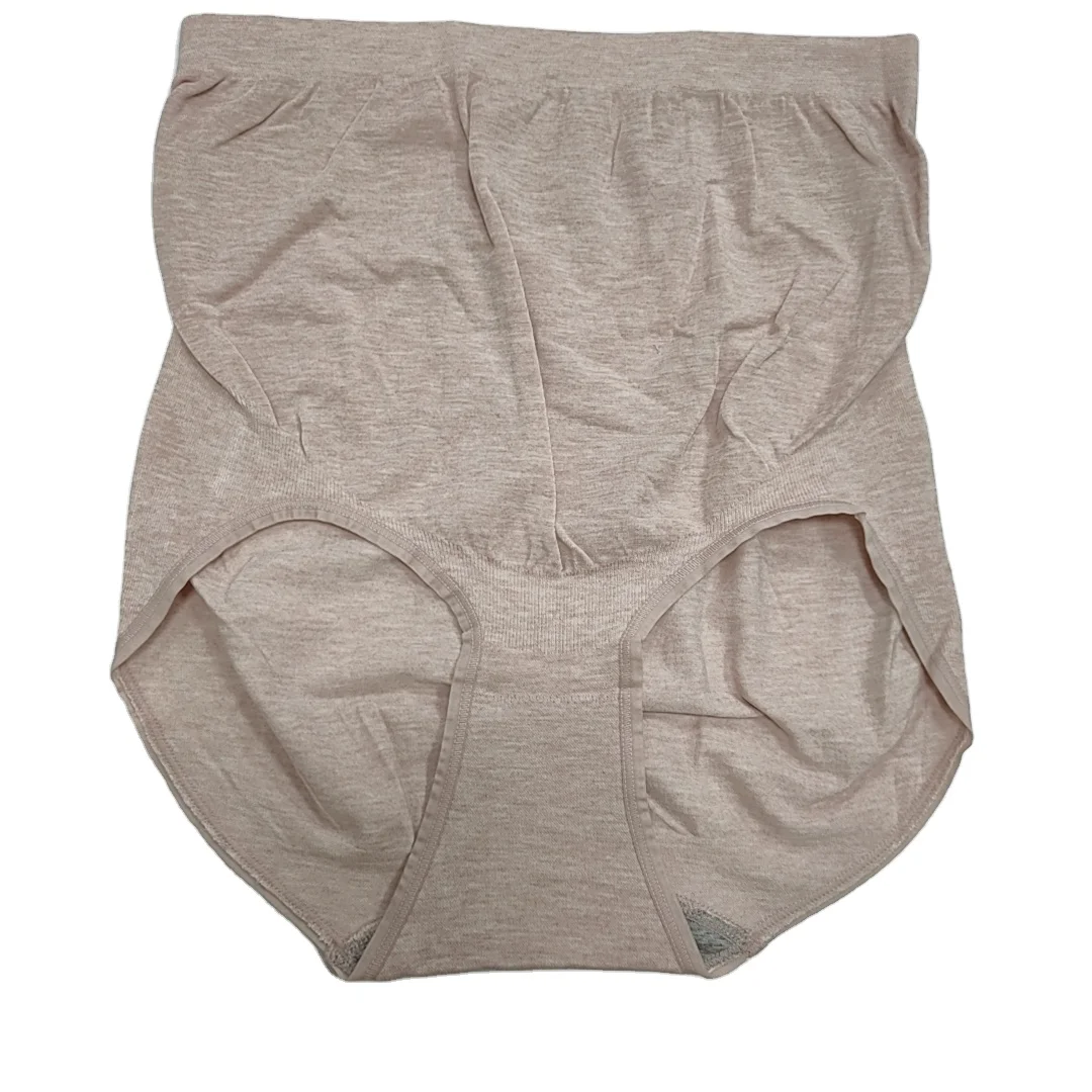 Women Maternity High Waist Underwear Pregnancy Seamless Soft Hipster Panties Over Bump