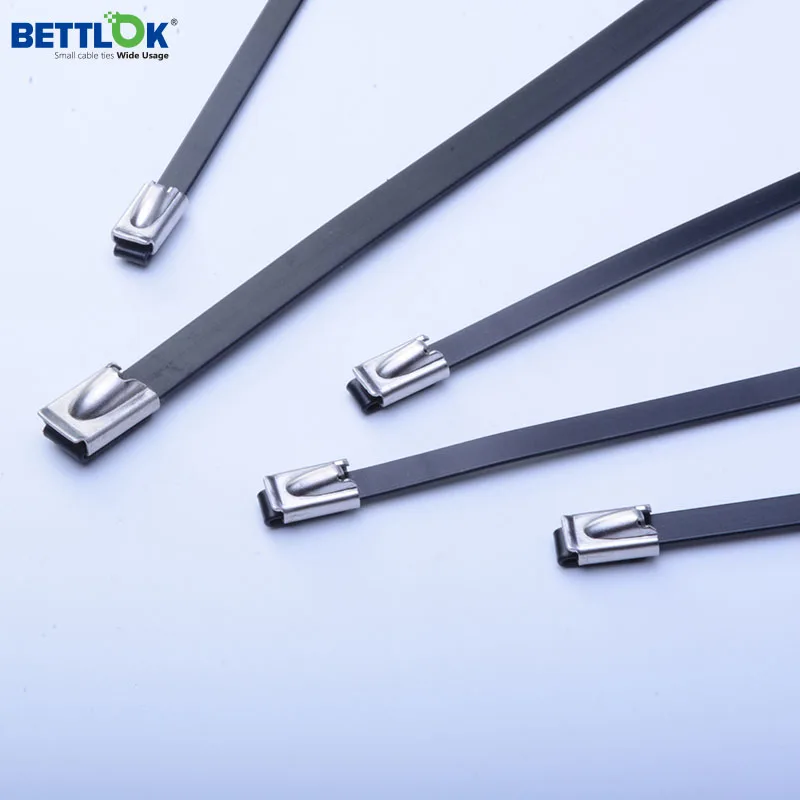 Customized Stainless Steel Self Locking Cable Ties With High Tensile Strength