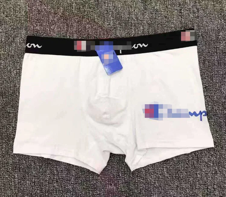 
Breathable Multi Colors Men Letter Print Boxers Cotton Elastic Seamless Underwear 