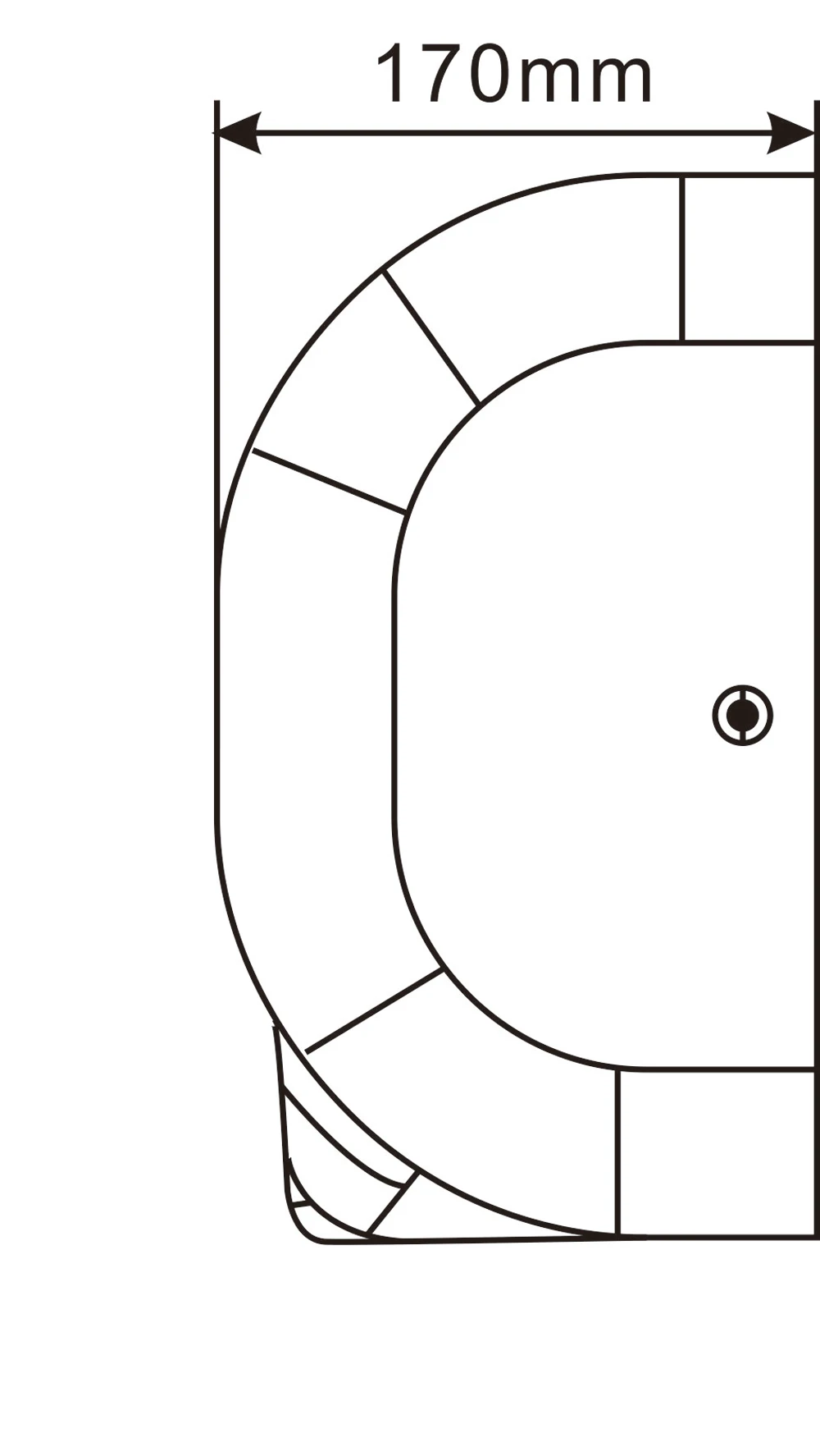 Wall mounted stainless steel electric commercial automatic hand dryers WS-S140