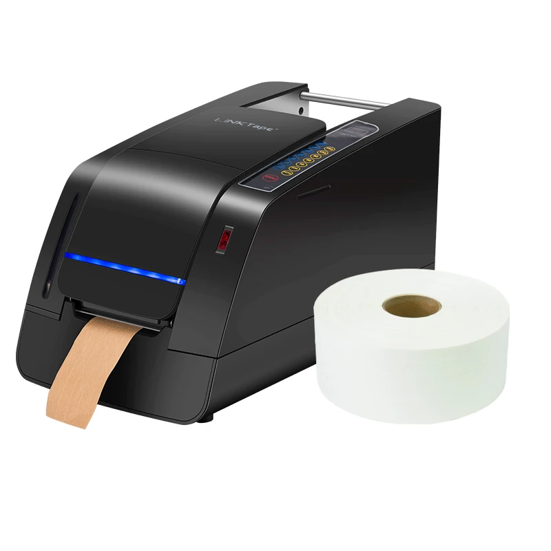 TapePower Hot Sales Electric Recyclable Kraft Paper Gummed Water Activated Automatic Wet Packaging Tape Dispenser