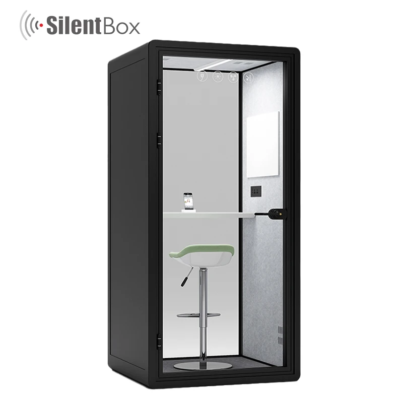 Подвижная портативная камера для встреч, комнатное мобильное пространство, Офисная камера, звукоизоляционная телефонная будка