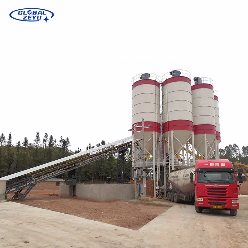 Factory Manufacture Mini Concrete Mixer Plant HZS25 to HZS120 25M3/h 35M3/h 50M3/H 60M3/h 75M3/h 90M3/H 120M3/H Concrete Plant