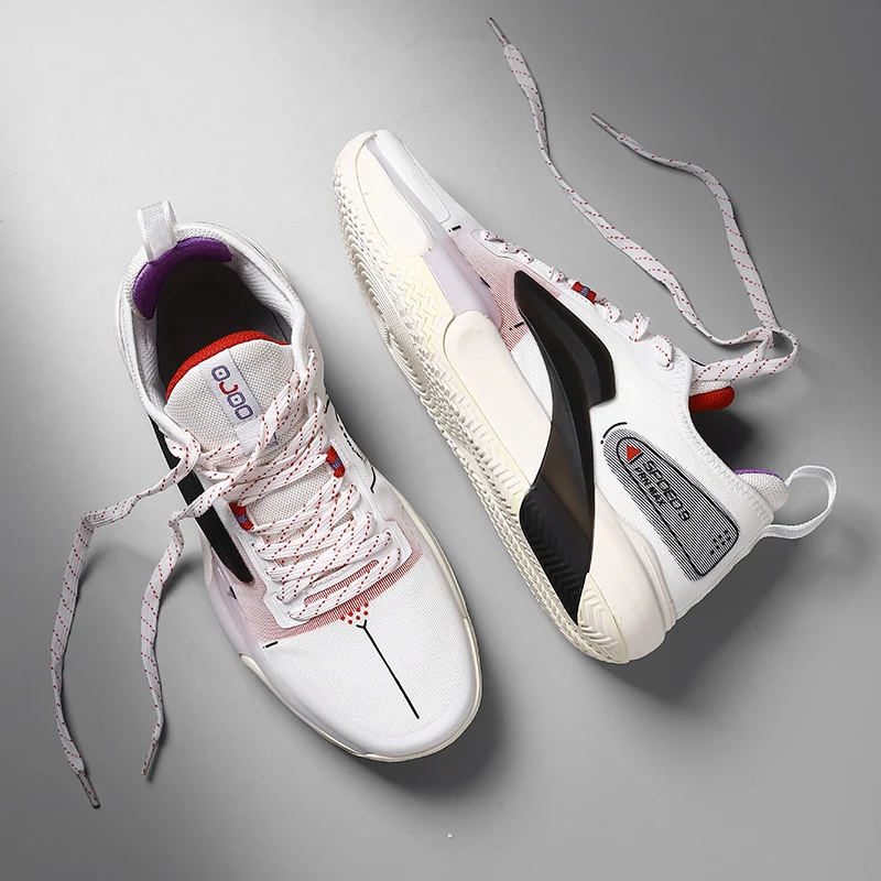 Professional shock absorption Sports Style Sneakers custom logo Running Basketball Shoes