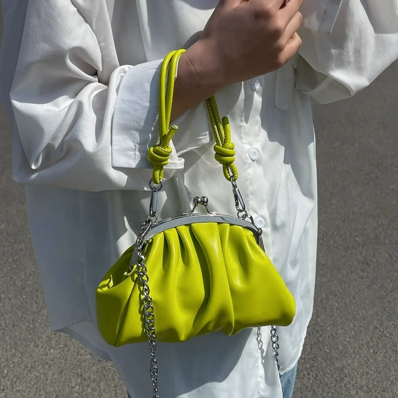 YiWu Suka Fashion Snap Kiss Lock Clutch Bags Evening Bag Party Leather Clutch Shoulder Bags Factory Wholesale