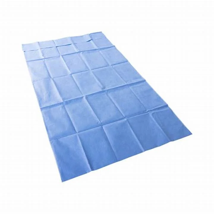 OEM Custom SMS 40G Disposable Waterproof  Massage Table Bed Sheet Cover Non-woven Fabric Bed Sheet Roll