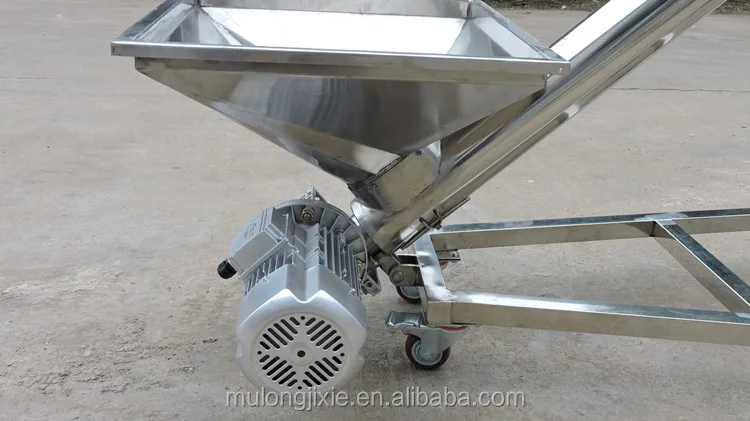 food    wood Sawdust  cement  screw conveyor machine  price  auger