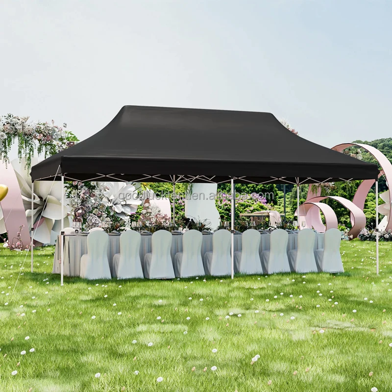 10x20 Aluminum Frame Marquee Canopy Folding Tent Roof Top Outdoor Party Tent Garden Custom 3x6 for Events Display