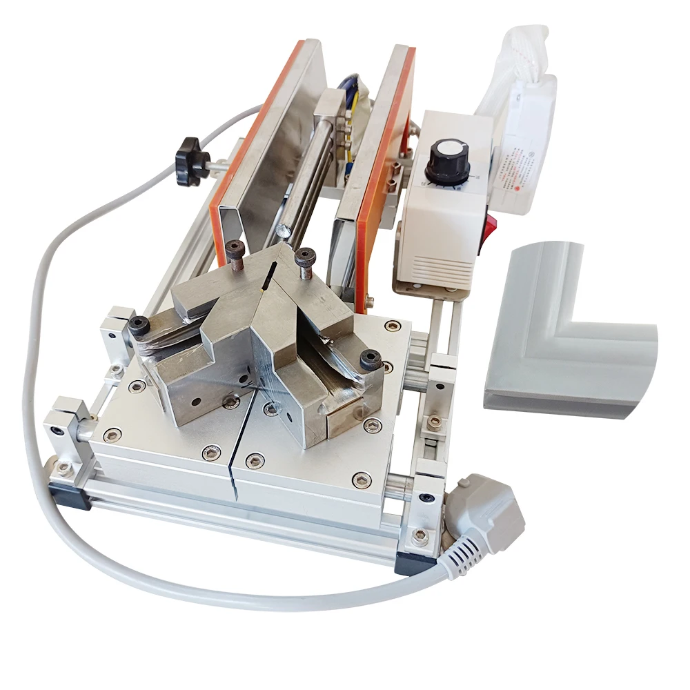 popular Refrigerator door gasket seal frames making machine PVC rubber customized weld mold cold door plastic strip welding tool
