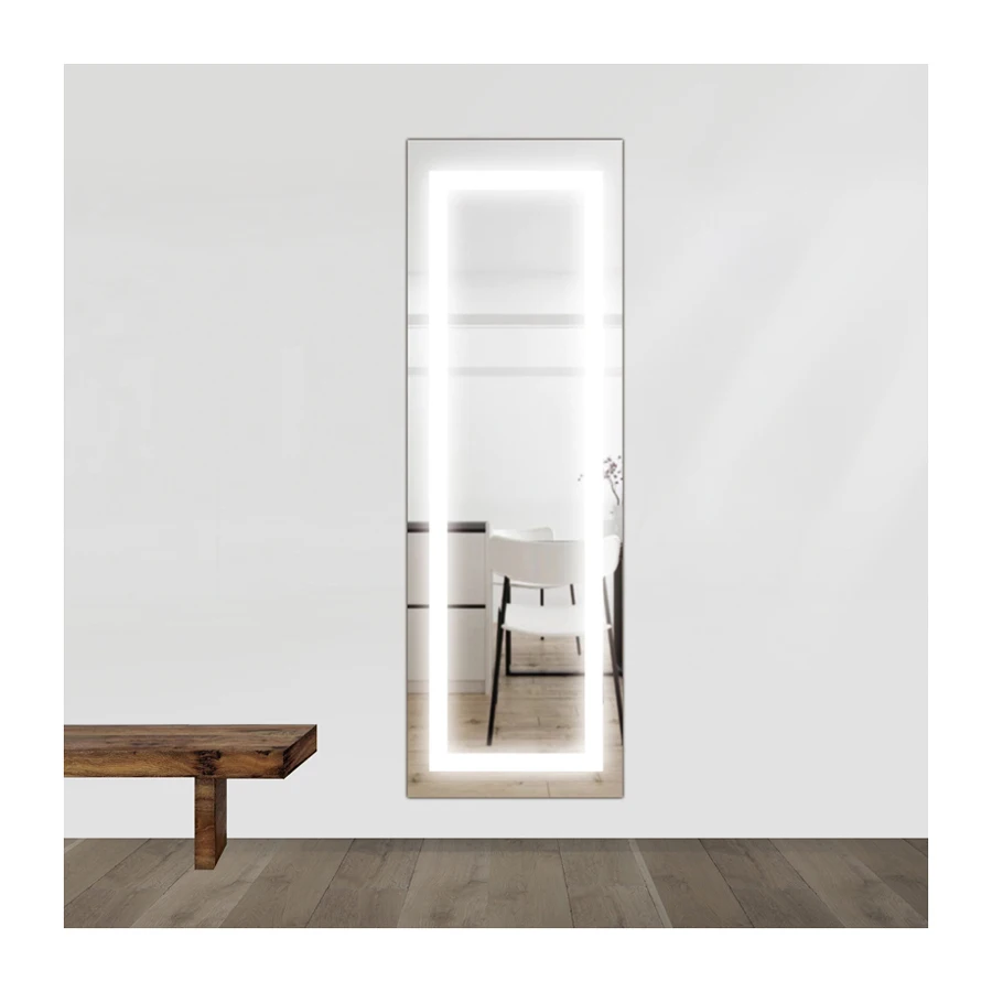 Hotel Backlit Illuminated Decorative Vanity Smart Led Bathroom Mirror Smart Bathroom Mirror