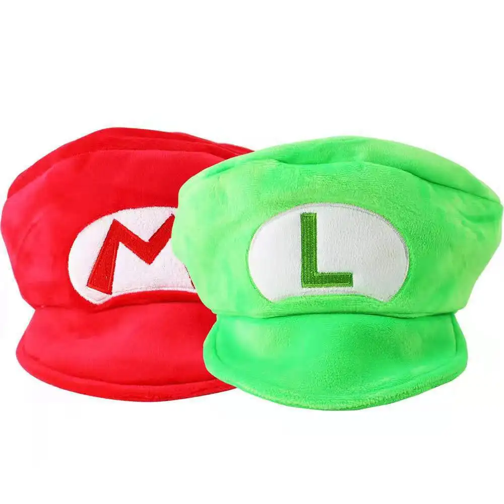 Мужская и женская одежда оптом маскарадная шапочка для Хэллоуина аниме супер Марио броши кепка косплея шляпа