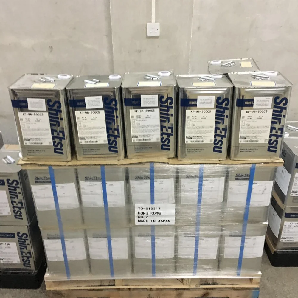 KF-96-500 cs Japan import high quality silicone oil for cosmetic sunscreen cream lotion raw material applications