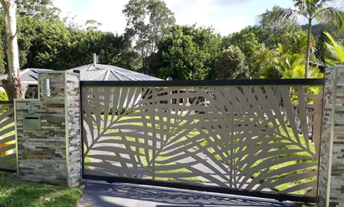 Low price Agriculture laser cut privacy fencing panel bamboo fence panels