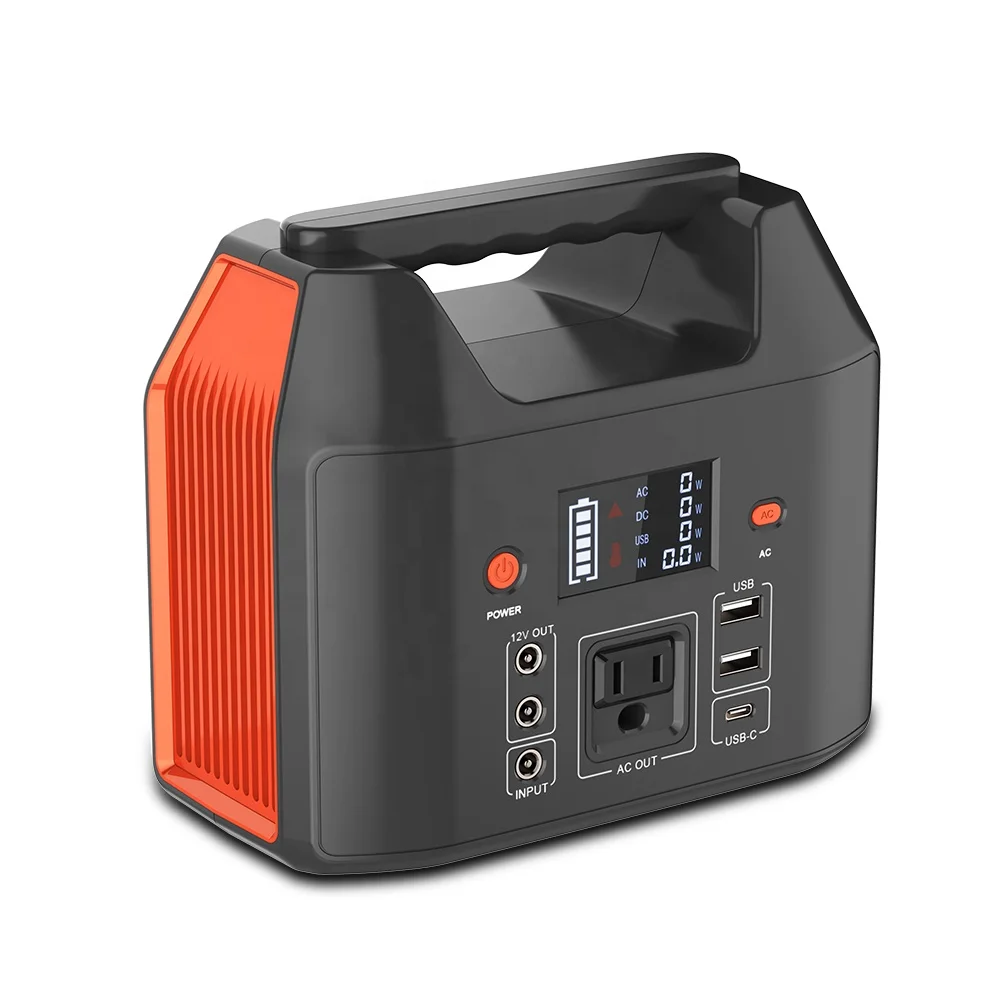 Portable generator 150W 48000mah lithium battery solar power station for Outdoor Camping