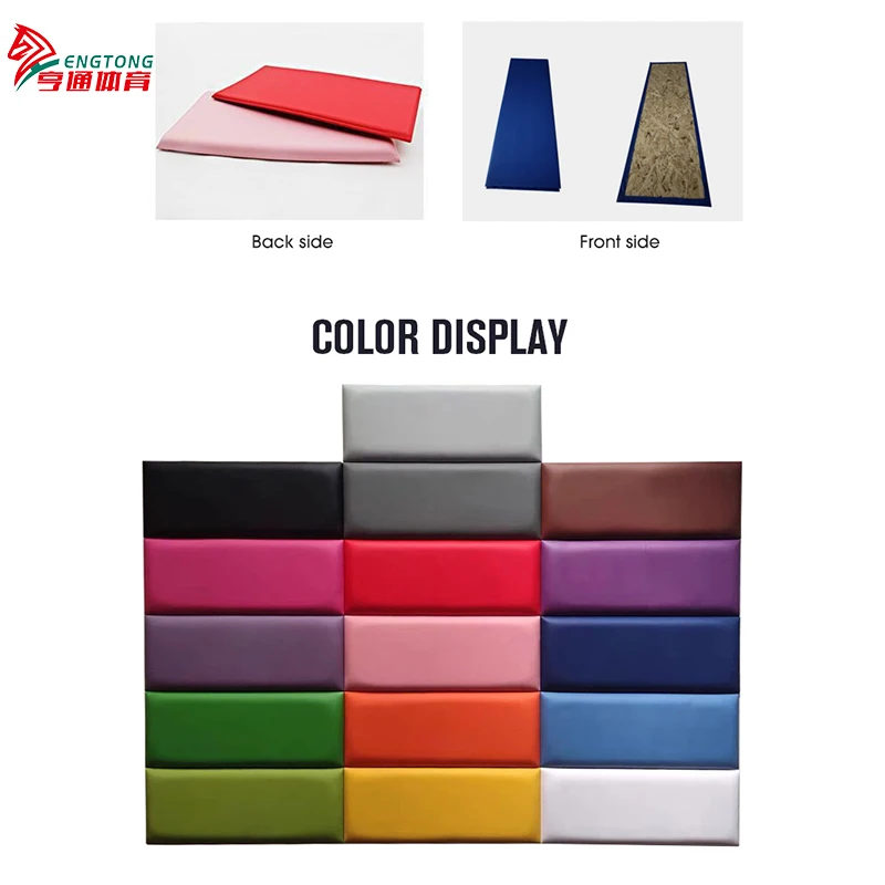 High Quality Foam Wall Padding For Gyms Wall Protecting Mat On Sale For Sports Training Wall Pads
