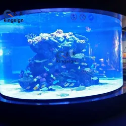 factory cylinder customized large cylinder acrylic pipe tube for fish tank Ocean world
