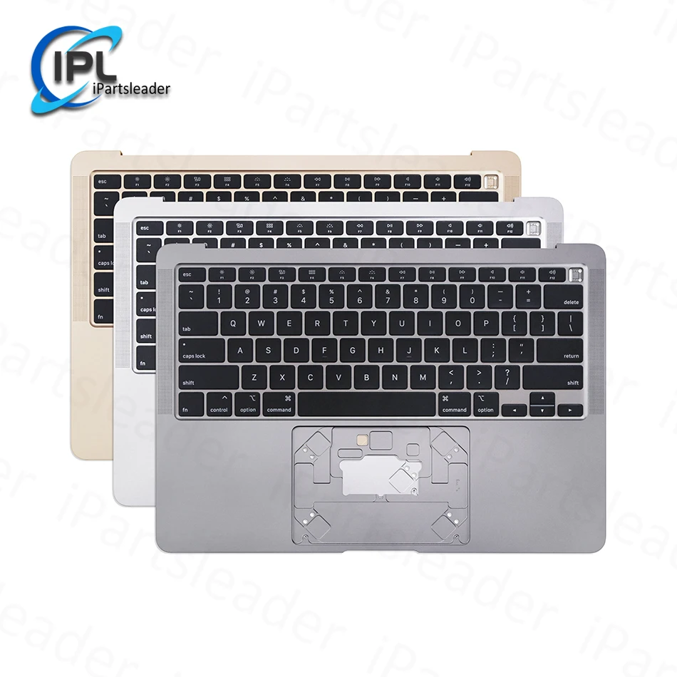 Оригинальный чехол Late 2020 серый серебристый золотистый для Macbook Air Retina 13 дюймов M1 A2337 Topcase с клавиатурой английская и раскладка EMC3598 MGN63