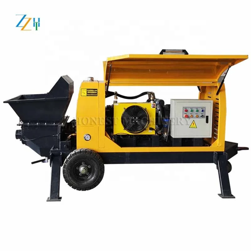 Low Price Diesel Concrete Pump / Concrete Mixer With Pump / Concrete Pump