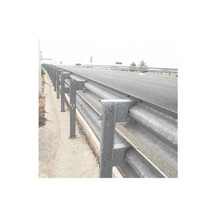 Factory wholesale traffic barrier guardrail price per meter used guardrail for sale galvanized w beam highway guardrails