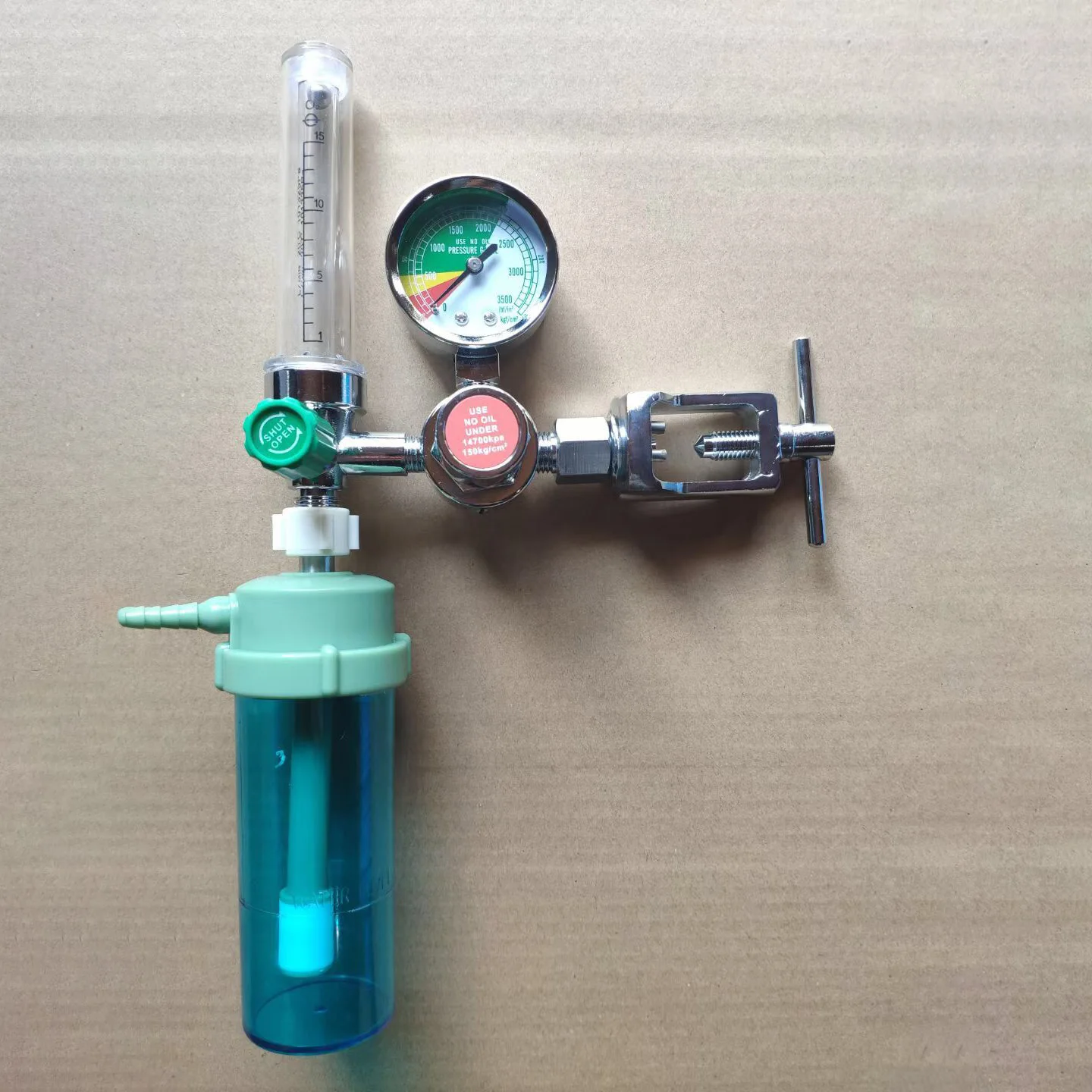 2022 NINGBO KangWei Brass Wholesale Price Manufacturer oxigen cylinder regulator medical oxygen to hose