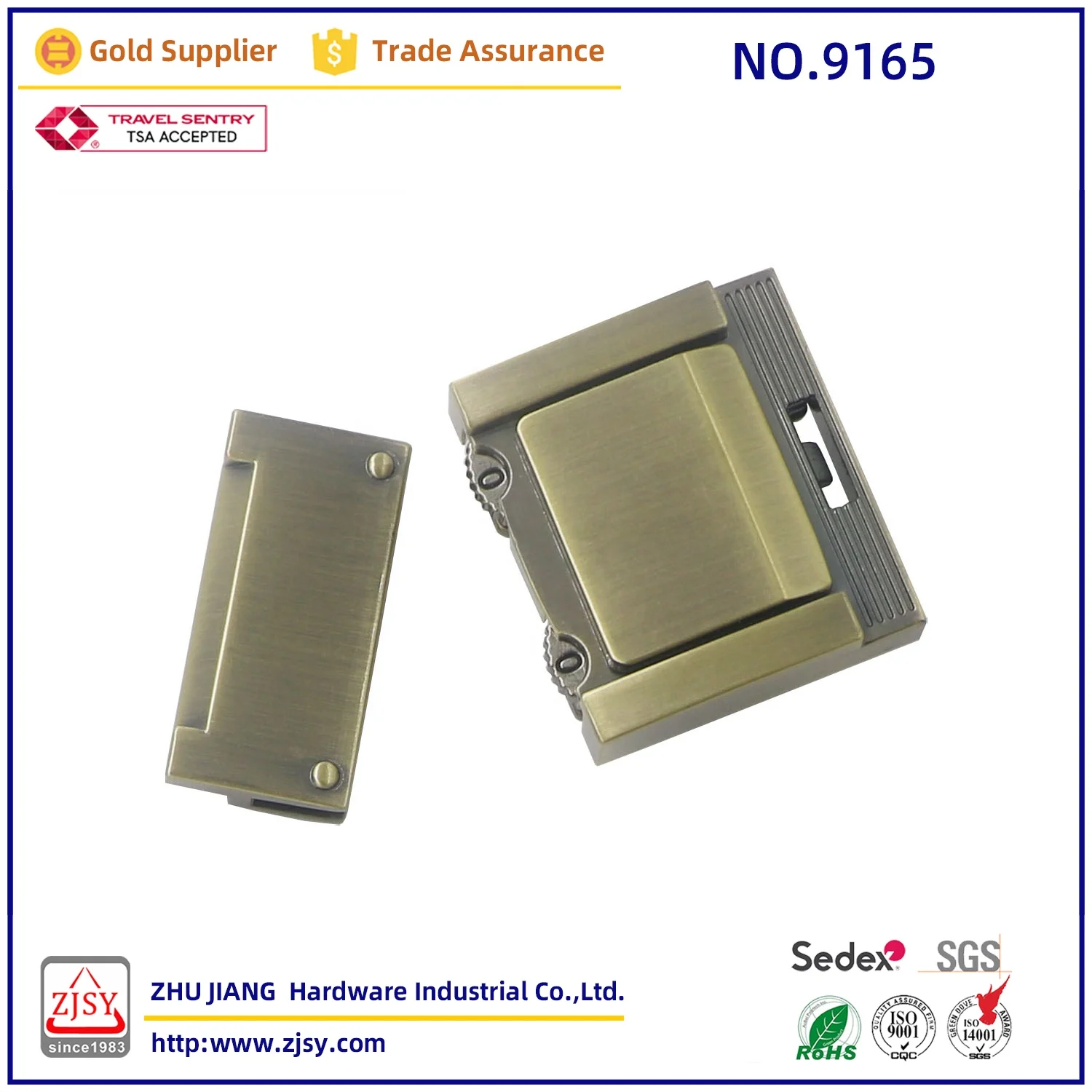 9165 the most fashionable high-quality zinc alloy 2-digit number round code lock briefcase insert lock security bag lock