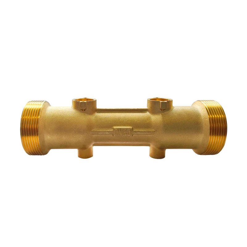 manufacturer sales dn40 brass pipe ultrasonic water meter body