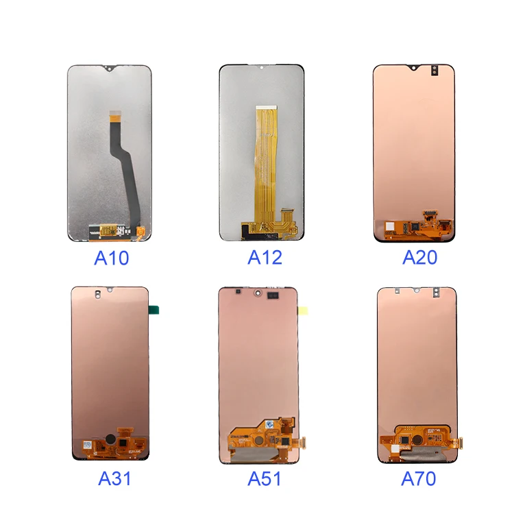 Original LCD For Samsung For Galaxy A51 A31 A41 A12 A10 A20 A30 A40 A70 LCD Display Screen Touch Panel Replacement