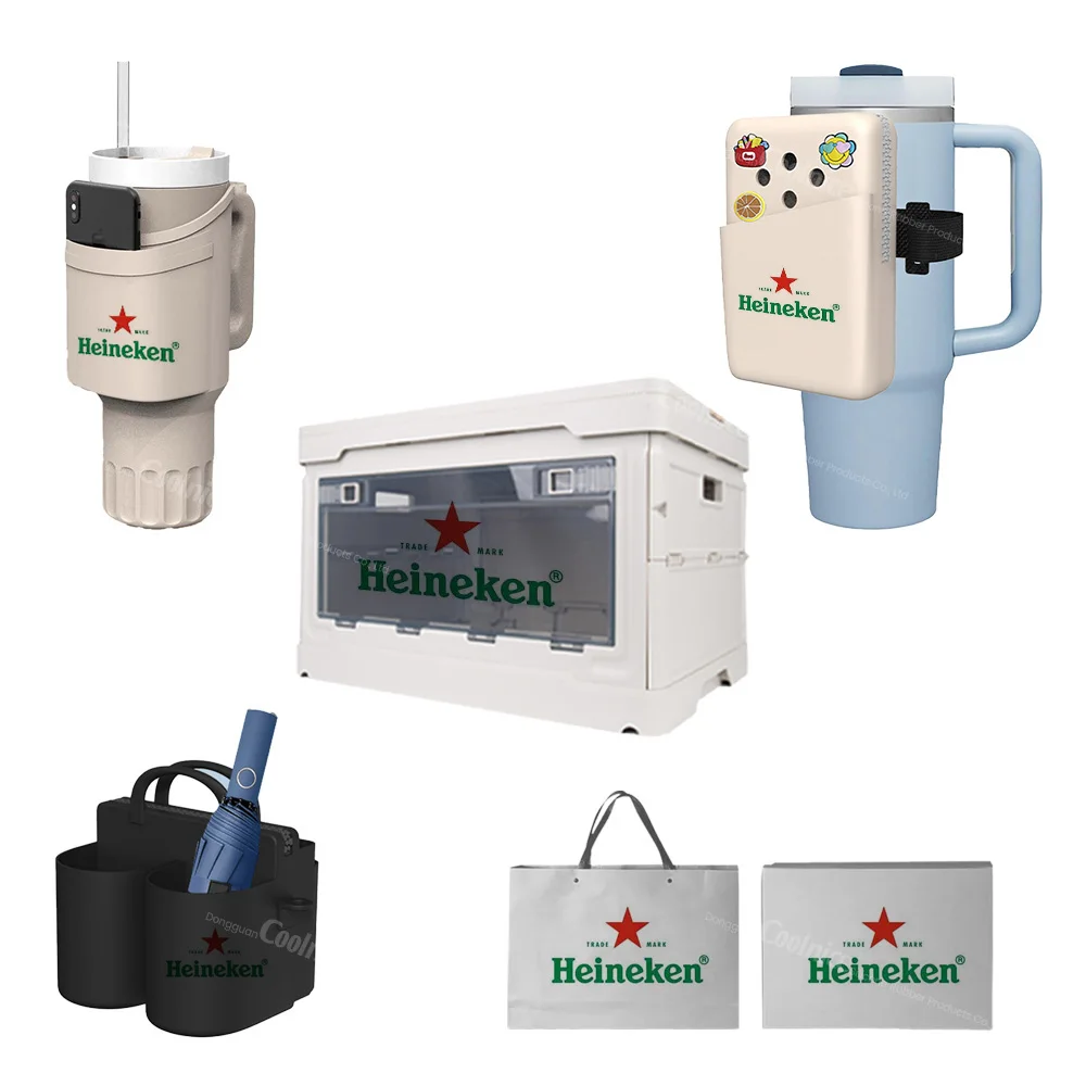 2024 New Products promotional gifts custom logo Luxury Corporate office Beer Drinks promotional giveaways folding storage boxes