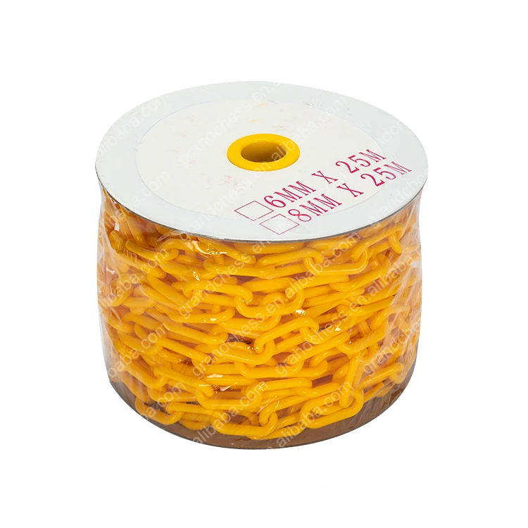 
Plastic 2mm/4m/6mm/8mm/12mm road warning safety chain 