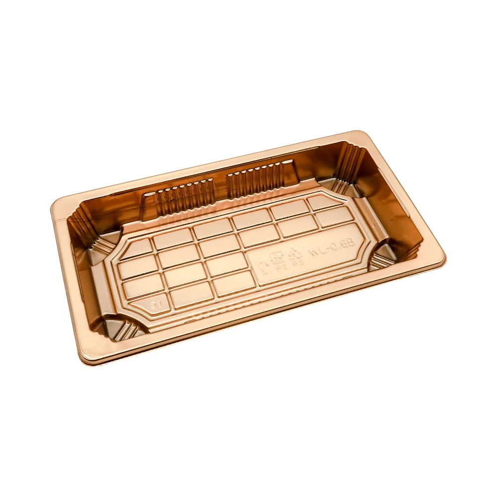 High Quality Food Grade Disposable Takeout Packaging Sushi Tray