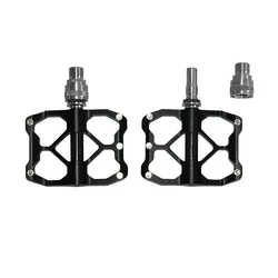 Comeplay titanium alloy CNC double-sided quick-release pedal for folding bike