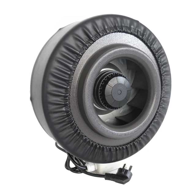 FENGDA ventilation centrifugal fans large ducted duct booster fan exhaust for grow ETL certified