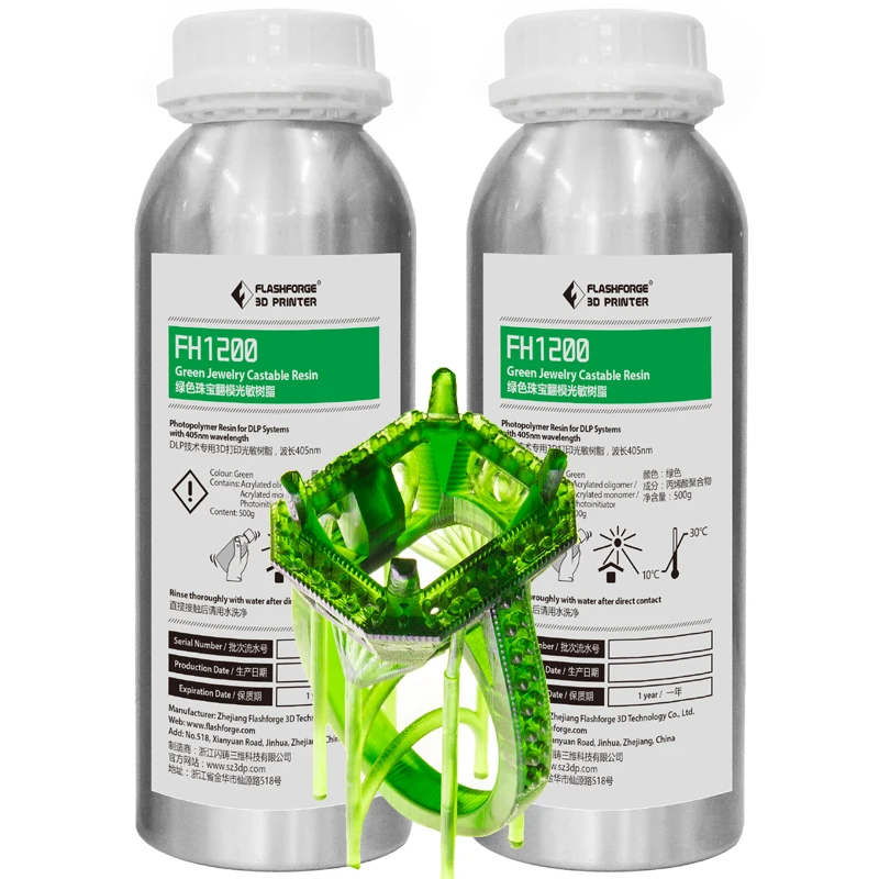 Flashforge Ultra Resolution Hunter DLP High Speed 3D Dental 3D Printer Jewelry sets 3D Printer Printing Machine