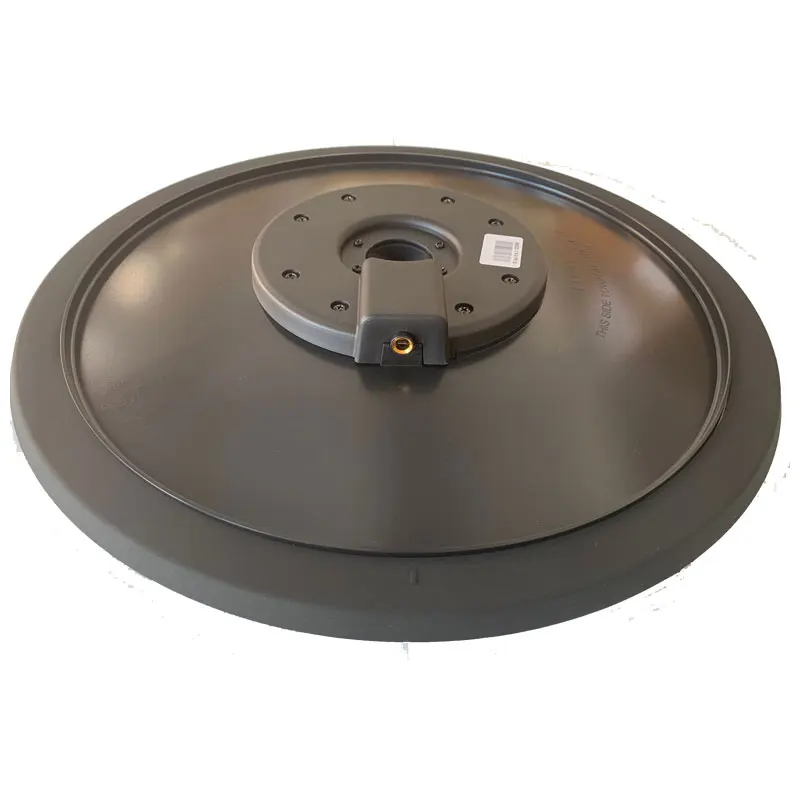 Тарелка для лимонного барабана без логотипа, 15 дюймов, 2 зоны, китайская, полностью покрытая дроссельной трубкой