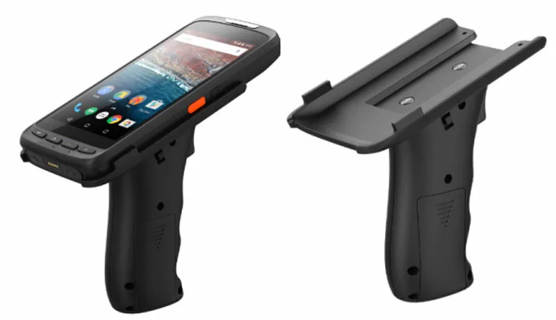  Palmari PDA robusti Android da 5 pollici HiDON con docking 2D 2G + 16G Terminale palmare robusto trigger di