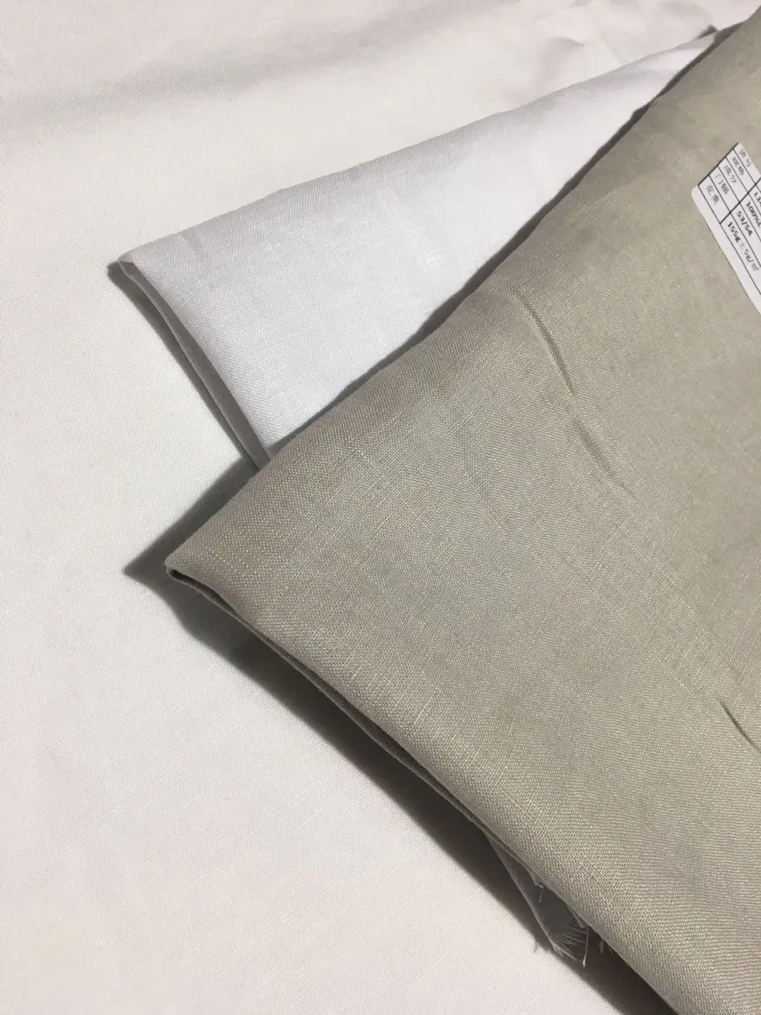 Best price breathable smooth textile woven pure linen fabric Factory Direct Sales Hot sale Cheap and beautiful