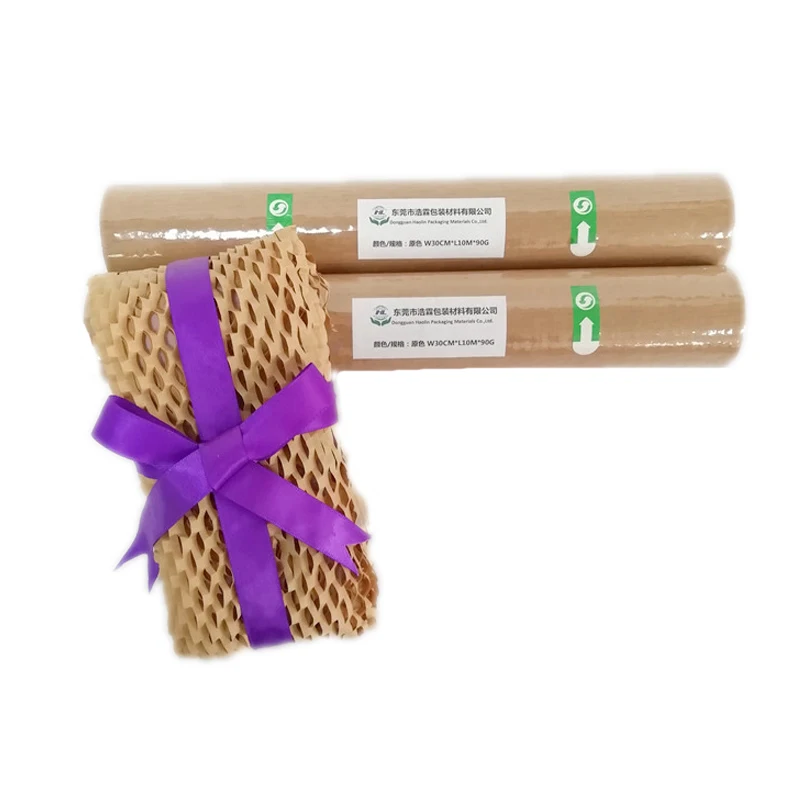 Honeycomb Packing Paper for Moving Breakables or Shipping Alternative to Bubble Cushioning Wrap or Packing Peanuts
